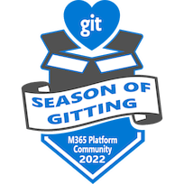Season of Gitting 2022 - M365 Platform Community