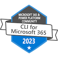 CLI for Microsoft 365 - Microsoft 365 & Power Platform Community 2023