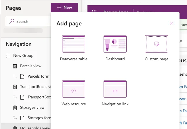 Creating Custom Page