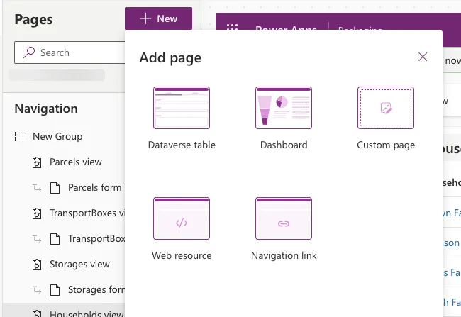 Creating Custom Page
