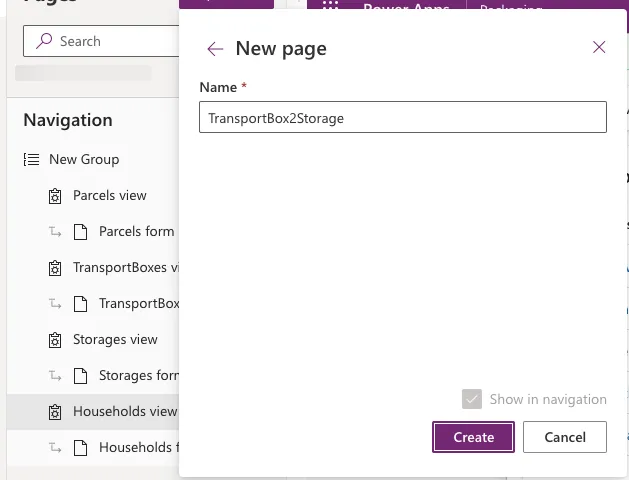 Creating Custom Page