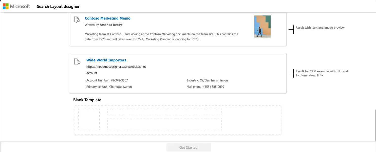 M365 Search Layout Designer