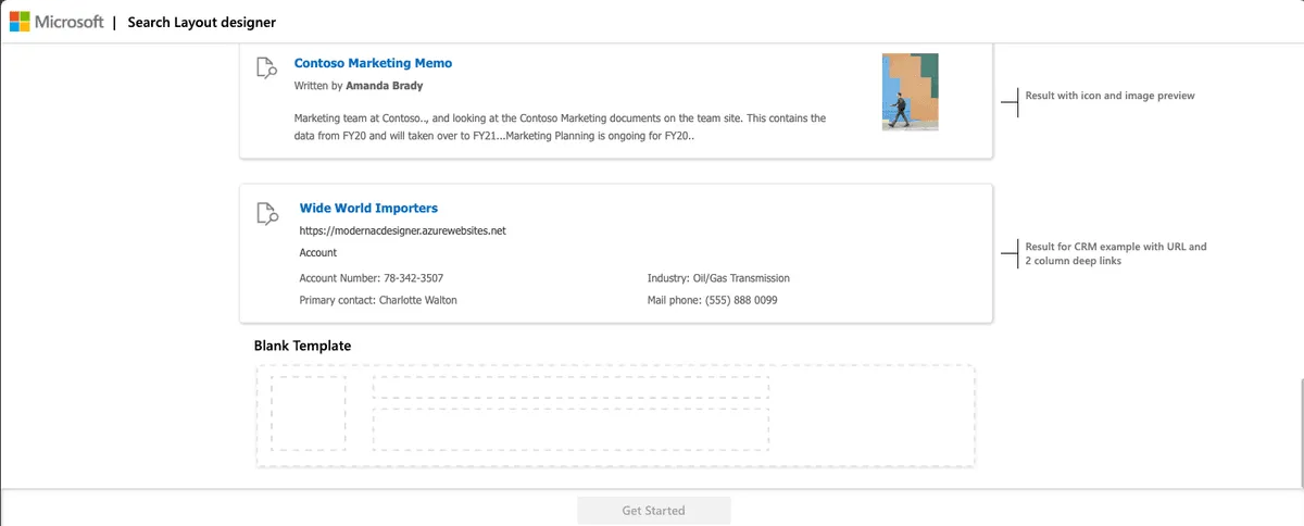 M365 Search Layout Designer