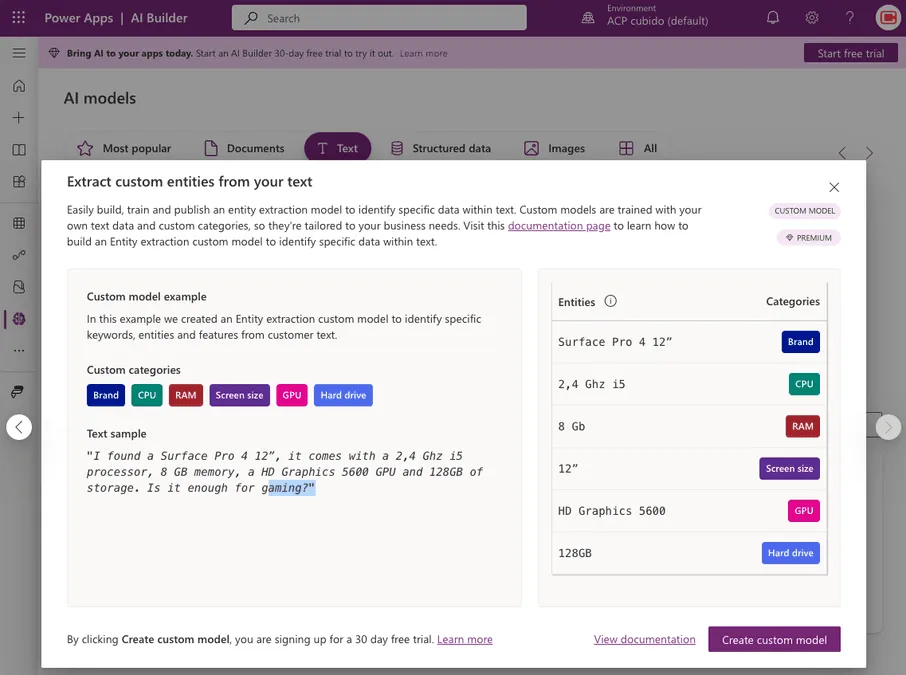 AI Model Test Results