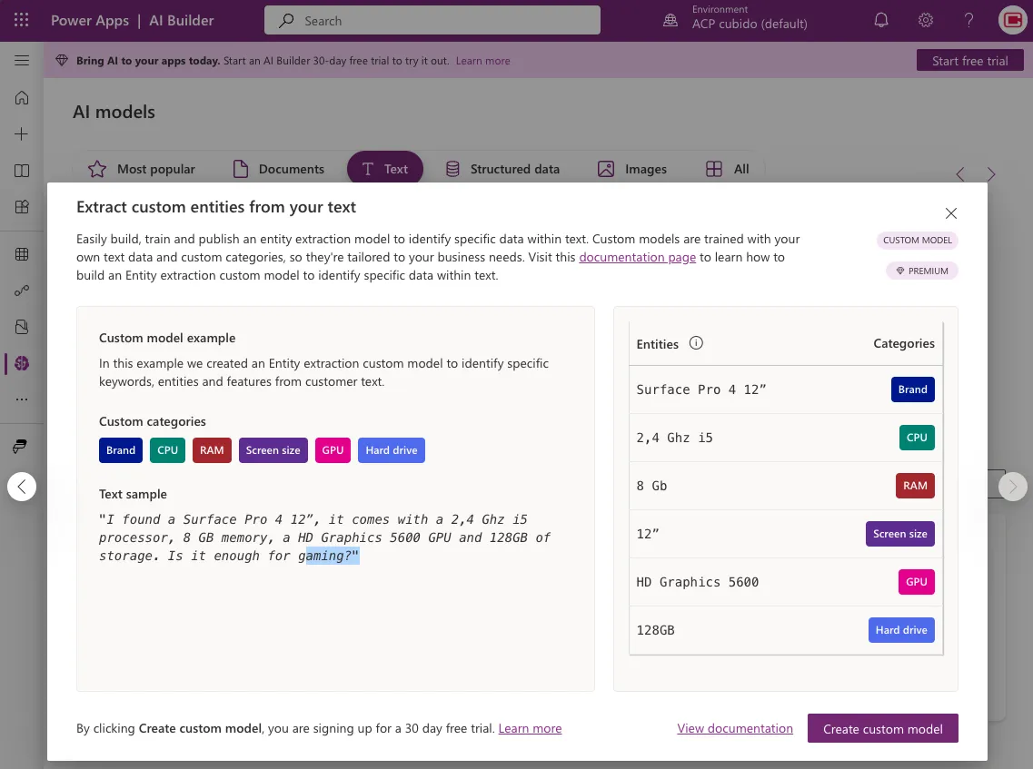 AI Model Test Results