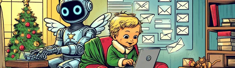 The Christkind's Ingenious Snail Mail Solution - Bringing Letters to Life