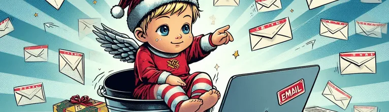 The Christkind's Ingenious Snail Mail Solution - Embracing the Flow