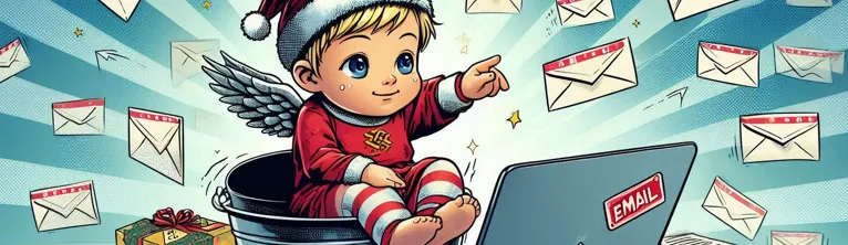 The Christkind's Ingenious Snail Mail Solution - Embracing the Flow