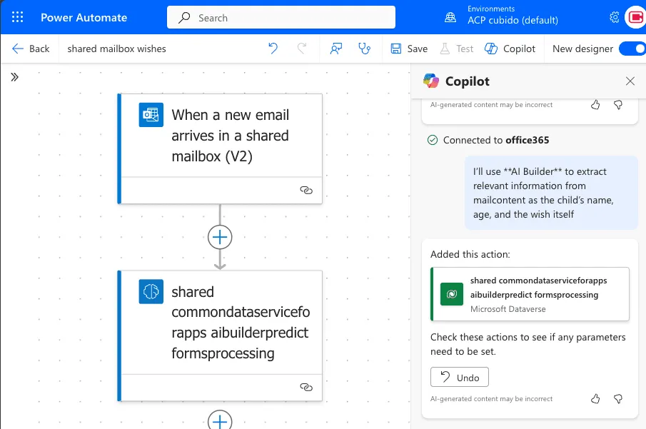 AI Builder in Action