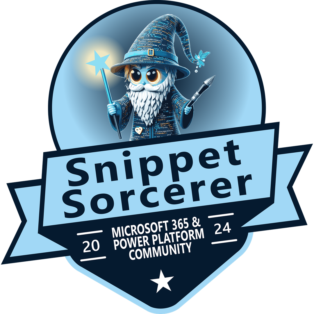 Snippet Sorcerer - Microsoft 365 & Power Platform Community 2024